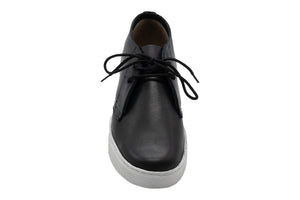 Ladies Shoey - Black Full Grain Leather with Ice Sole (Low Top)