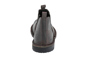 Mens Jackaroo - Choc Stag Full Grain Leather (Commando Sole)