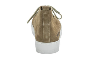 Ladies Shoey - Taupe Hunting Suede with Ice Sole (High Top)