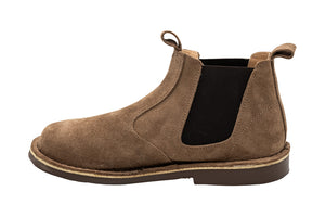 Men's Jackaroo Vellie - Taupe Hunting Suede Leather (Brown Nu Hunter Sole)