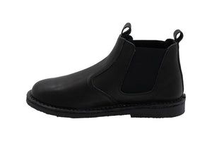 Men's Jackaroo - Black Stag Full Grain Leather (Nu Hunter Sole)