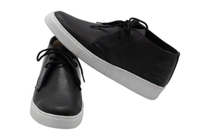 Ladies Shoey - Black Full Grain Leather with Ice Sole (Low Top)