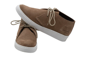 Ladies Shoey - Taupe Hunting Suede with Ice Sole (Low Top)