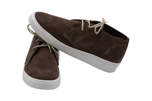 Ladies Shoey - Brown Hunting Suede with Ice Sole (Low Top)